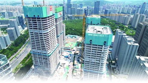 2023年,全市新开工装配式建筑项目面积突破1000万平方米 记者 杨千慧 摄